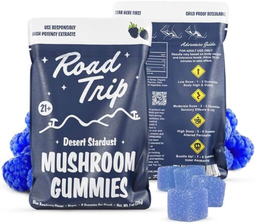 Road Trip Mushroom Gummies