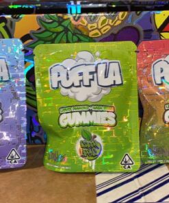 Puff La liquid diamonds and hash rosin gummies for sale online