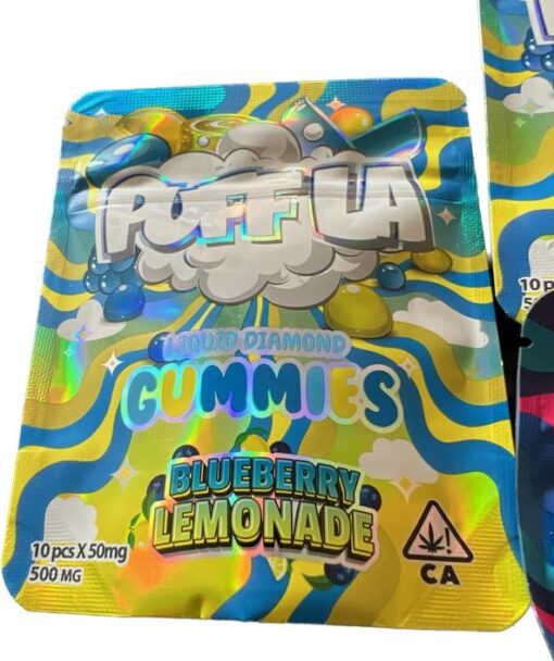 Puff LA Liquid Diamond Gummies 500MG