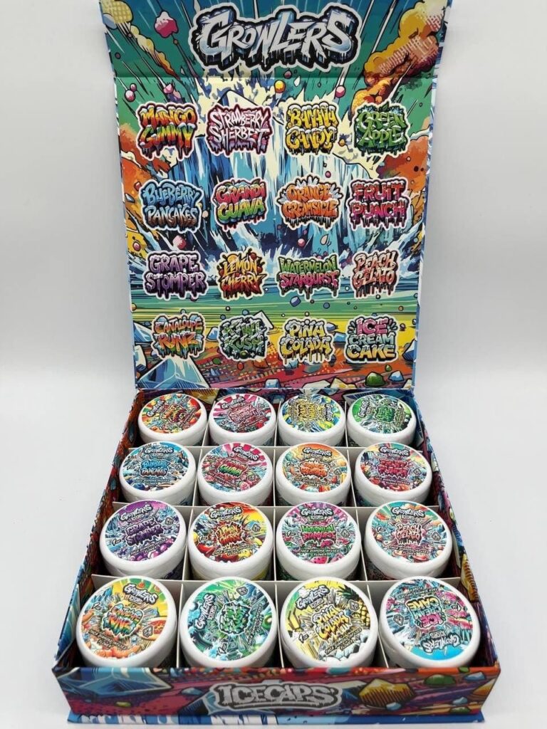 GROWLERS ICE CAPS THC FLOWER GROWLERS ICE CAPS THC FLOWER